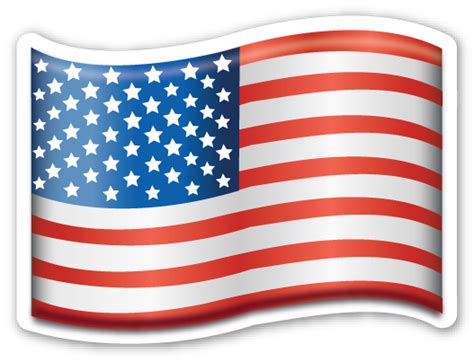 Flag of USA | Flag emoji, American flag emoji, Flag