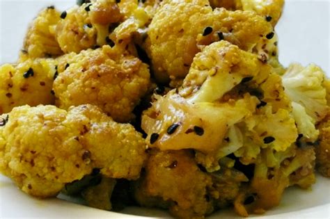 Mustard Seed Cauliflower Stir-fry