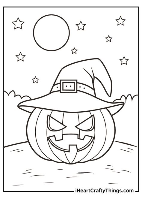 Jack O Lantern Coloring Pages (Updated 2021)