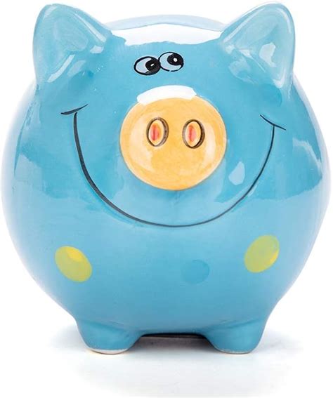 Amazon.com: JYPHM Ceramic Piggy Bank for Kids Piggy Bank Boys and Girls Unique Gift Nursery ...