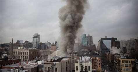 Blast, fire erupt in NYC's East Village; 19 hurt