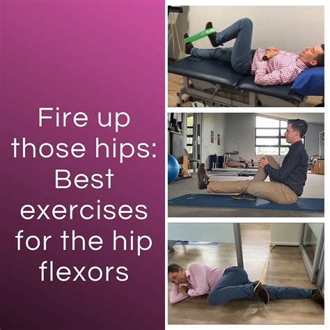 Top exercises for the hip flexors