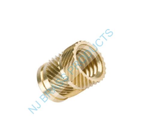 Brass Threaded Inserts - Brass Plumbing Fitting