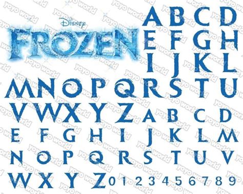 Frozen Font, Frozen 2 Font, Frozen Svg, Frozen Font Svg, Frozen Font Cricut, Frozen 2 Svg ...