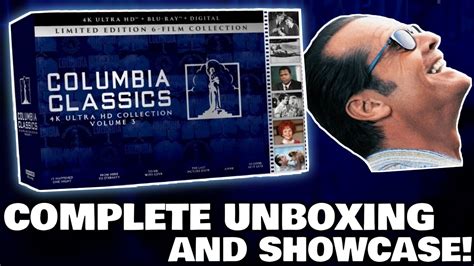 COLUMBIA CLASSICS 4K ULTRA HD COLLECTION VOLUME 3 SHOWCASE AND UNBOXING! - YouTube