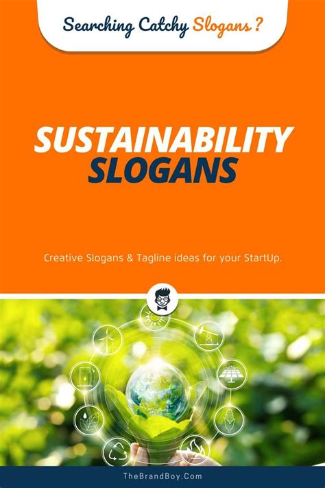 172+ Amazing Sustainability Slogans and Taglines | thebrandboy | Sustainable development ...