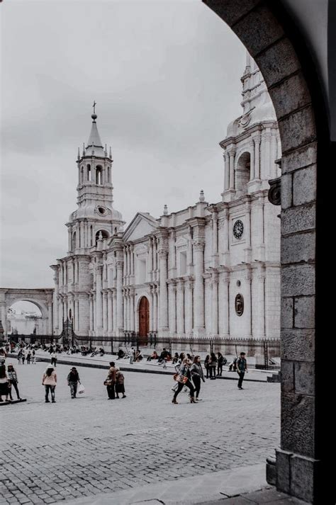 Historical Architecture in Arequipa, Peru