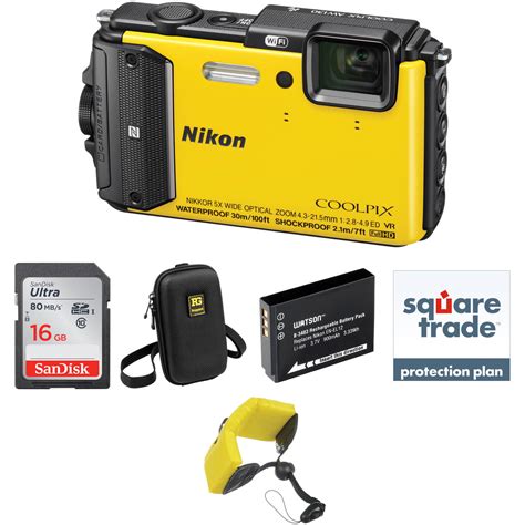 Nikon Nikon COOLPIX AW130 Waterproof Digital Camera Deluxe Kit