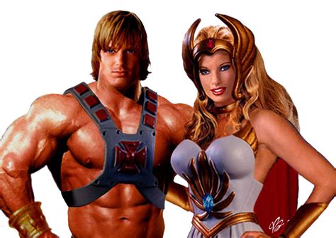 He-Man and She-Ra by planetbryan on DeviantArt