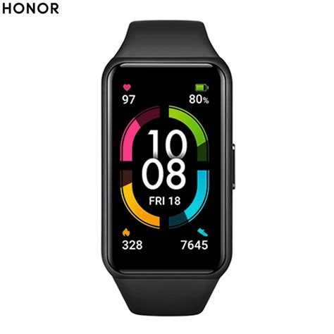 HONOR band 6 | Fitness tracker | 1.47 AMOLED Touchscreen |14 days battery life | Sukumart ...
