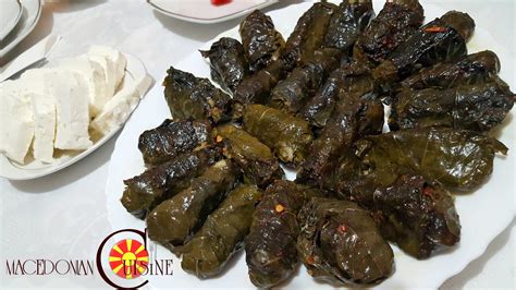 VINE LEAVES SARMA ~ Macedonian Cuisine