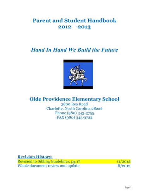 olde providence elementary school