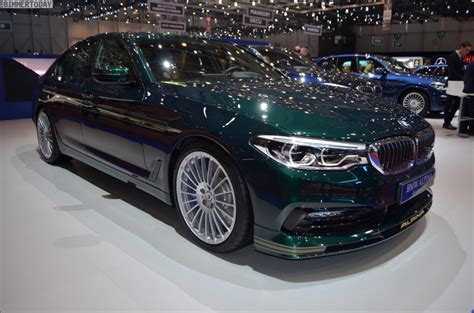 Genf 2018: Live-Fotos zum BMW Alpina D5 S G30 in Alpinagrün