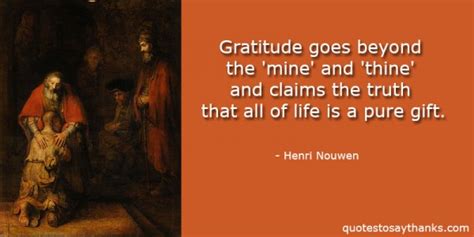 Gratitude Quote - Life is a Pure Gift - Thank You Quotes