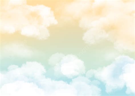 Yellow Blue Gradient Sky Cloud Background, Wallpaper, Yellow, Blue ...