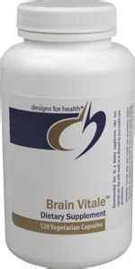 Designs for Health's Brain Vitale is a specifically-formulated supplement, designed to ...