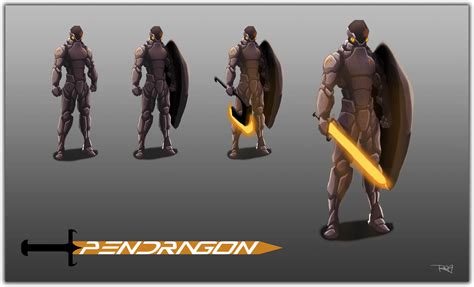 ArtStation - Pendragon Armor Concept Art