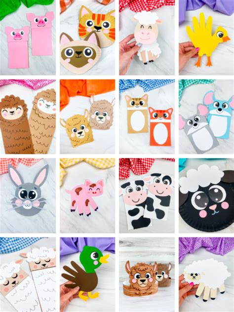 Farm Animals Crafts For Kids