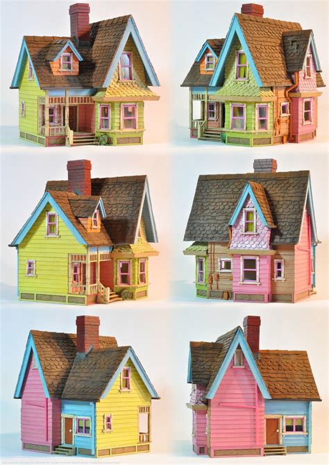 Printable Up House Papercraft - Printable Papercrafts - Printable Papercrafts