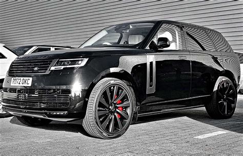 2023 Range Rover SV All Black Edition, The Top Luxurious SUV | Range ...