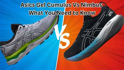 Asics Gel Cumulus Vs Nimbus What You Need to Know before Buying [2024 Update] - Shoe Unlock