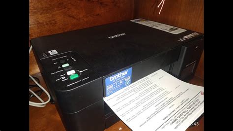 Cara Setting WiFi Printer BROTHER DCP-T420W - YouTube