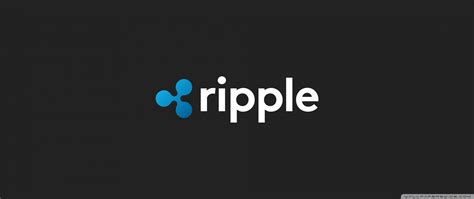 Ripple XRP Logo Ultra HD Desktop Background Wallpaper for : Widescreen ...