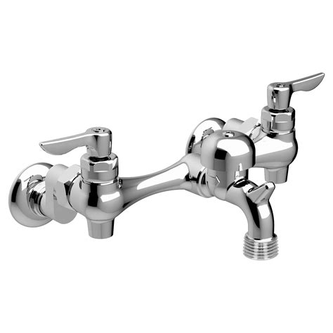 American Standard Exposed Yoke Wall Mount Utility Sink Faucet in Polished Chrome - Walmart.com