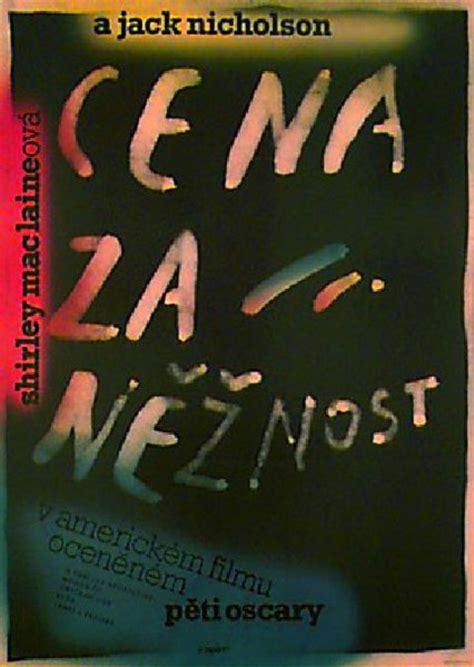 Terms of Endearment Original 1987 Czech A1 Movie Poster - Posteritati ...