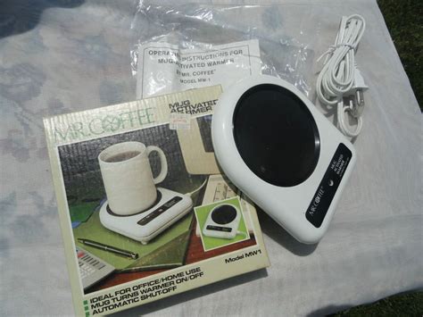 Mr. Coffee Mug Activated Beverage/Soup Warmer Automatic Shut Off MW1 23W W/Box | Coffee mugs ...