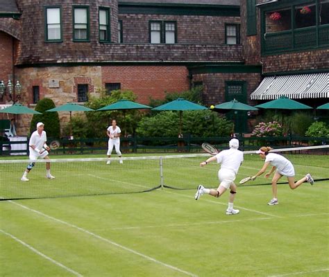 Tennis Court Bucket List - The Grass Courts at The Tennis Hall Of Fame