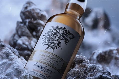 Game of Thrones whisky series on Behance