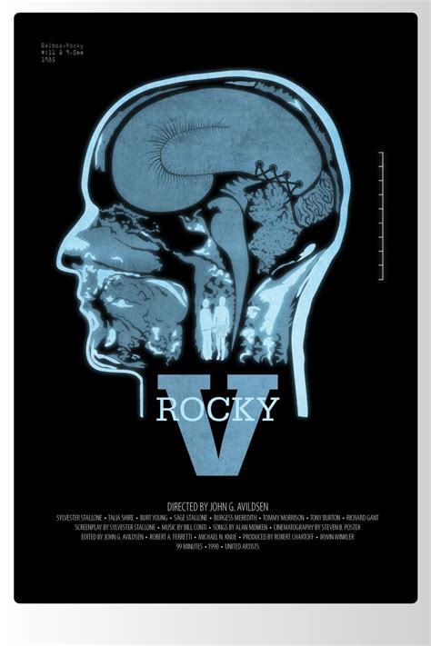 Rocky V by Matt Dupuis | Movie posters, Rocky film, Rocky