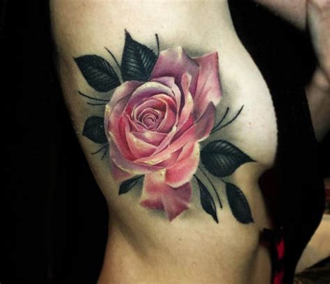 Rose tattoo by Mike Flores | Photo 25203