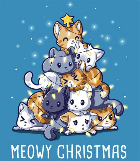 Pin by Kassidy Nickey on teeturtle | Cute animal drawings, Cat drawing, Christmas cats