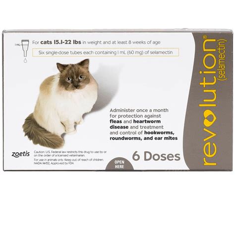 Revolution for Cats - 15.1-22 lbs (6 Doses) | On Sale | EntirelyPets Rx