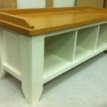 Solid Wood Entryway Bench With Shoe Storage - TheBestWoodFurniture.com