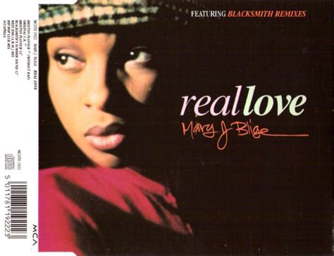 Mary J Blige – Real Love (1993, CD) - Discogs