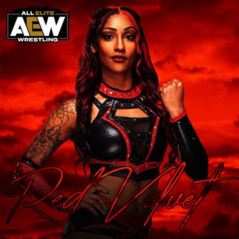 AEW RED VELVET by PosterTheMoster on DeviantArt