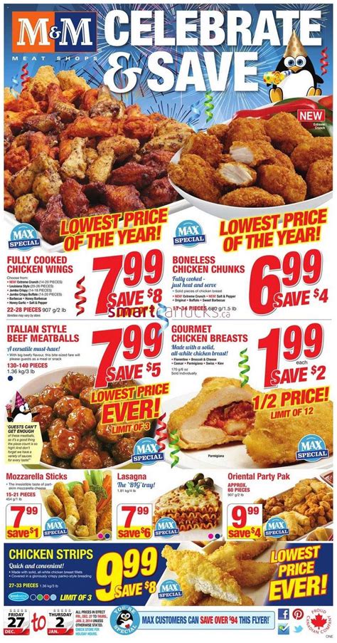 M&M Meat Shops flyer December 27 to January 2