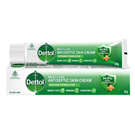 Buy Dettol Multi-Use Antiseptic Skin Cream 30 gm | 19 Minutes Delivery ...