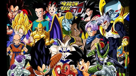 Download Dragon Ball GT Characters Wallpaper | Wallpapers.com