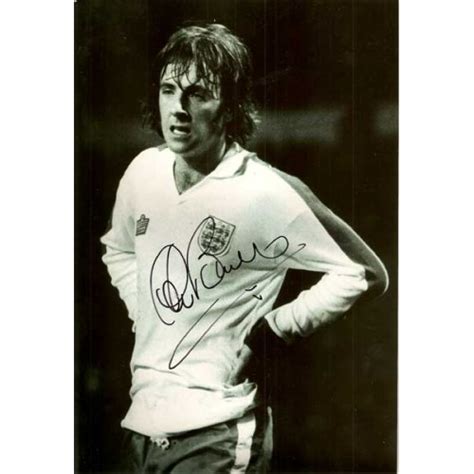 Stan Bowles Signed 8x12 England Photograph 23272