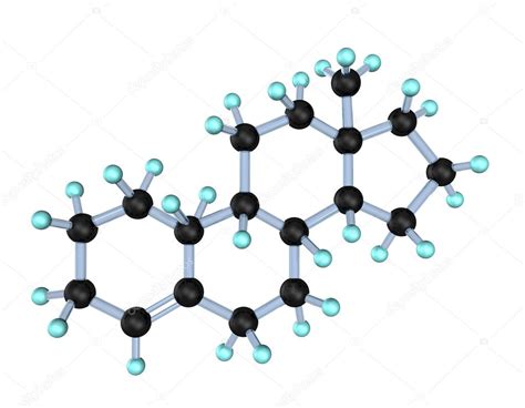 Molecule Estrogen 3D — Stock Photo © limbi007 #1538441