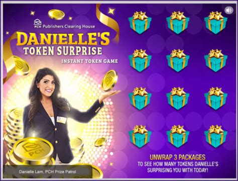 SCORE UP TO 50,000 TOKENS WITH DANIELLE’S TOKEN SURPRISE | PCH Blog