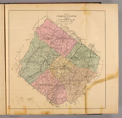 Augusta Co., Va. - David Rumsey Historical Map Collection