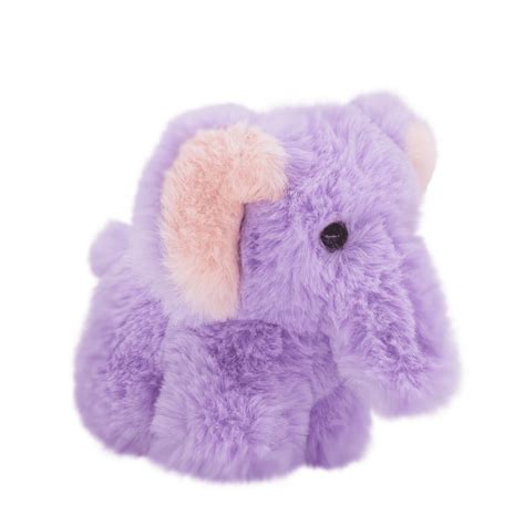 World's Softest Plush Baby 5 inch - Purple Elephant - Walmart.com