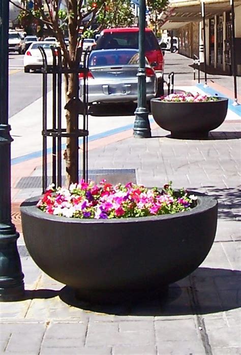 Large Concrete Bowl Planters | Dawn Enterprises