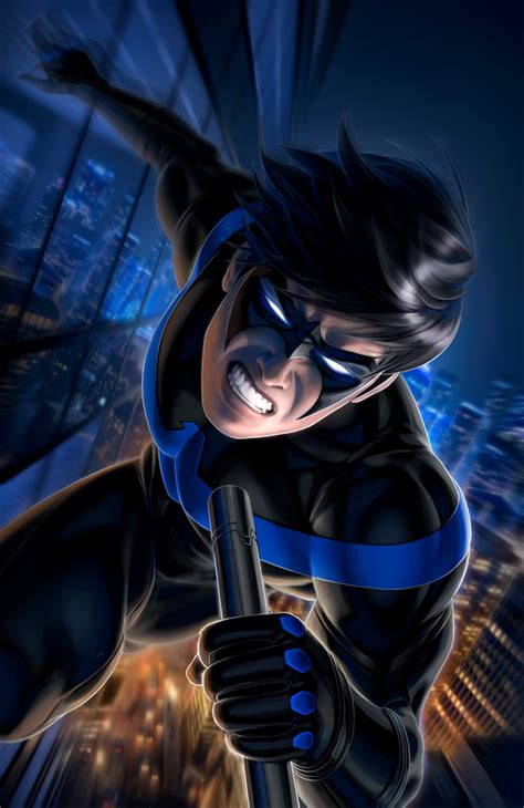 Nightwing #60 by WarrenLouw on DeviantArt | Dc comics wallpaper ...