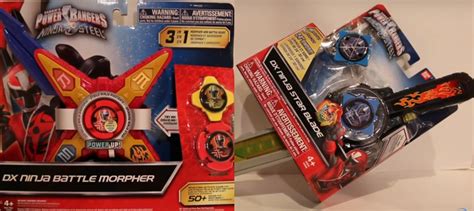 DX Ninja Battle Morpher, DX Ninja Star Blade & Red Ranger Hero Set Review - JEFusion